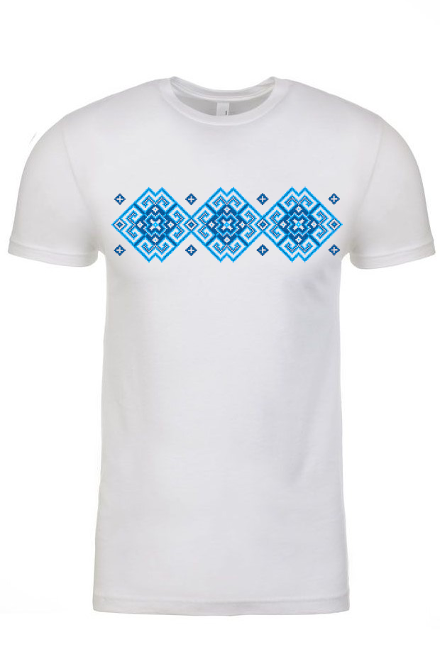 Adult t-shirt "Vortex" blue