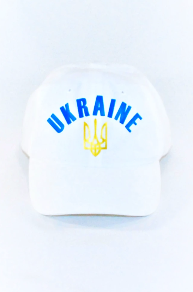 Baseball cap "Ukraine" white
