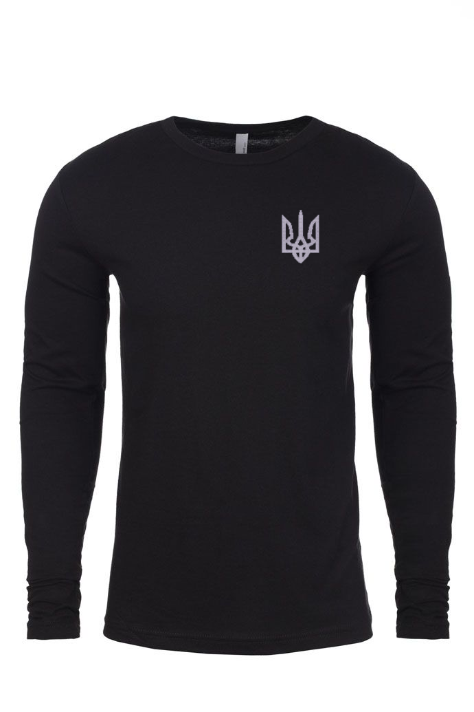 Adult long sleeve embroidered shirt "Leader"