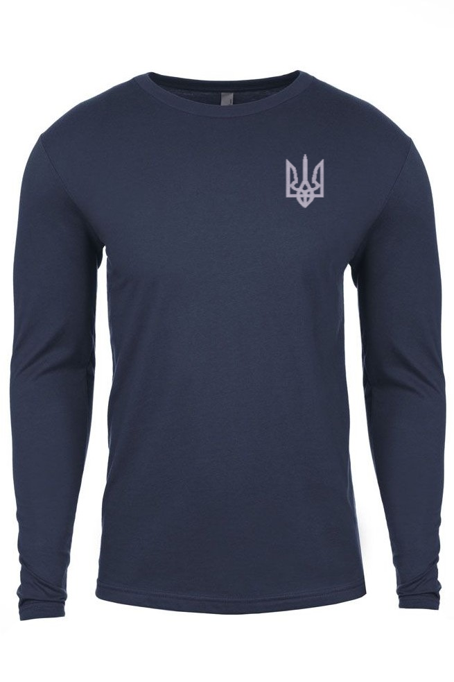 Adult long sleeve embroidered shirt "Leader"