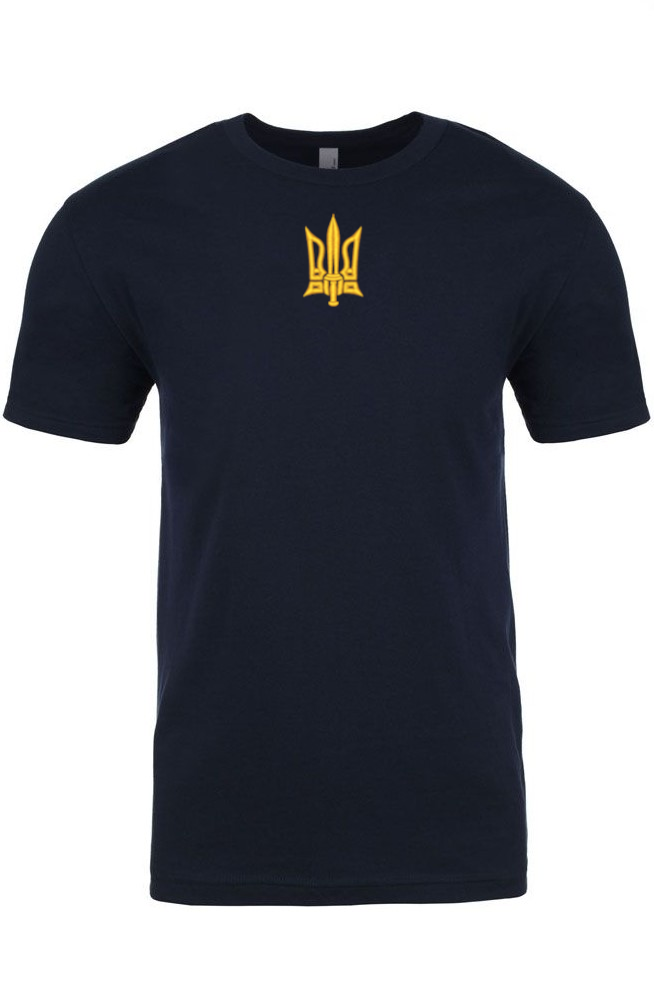 Adult embroidered t-shirt "Combat Tryzub"