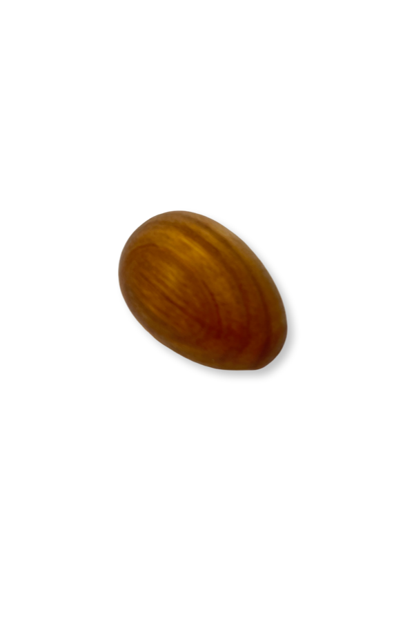 Ukrainian hand-made cherry tree wood egg