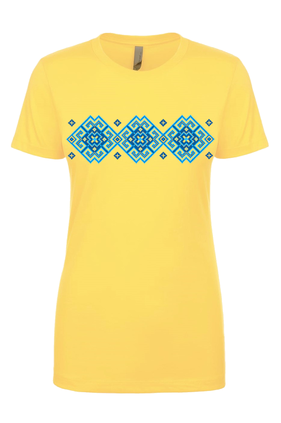 Female fit t-shirt "Vortex" blue