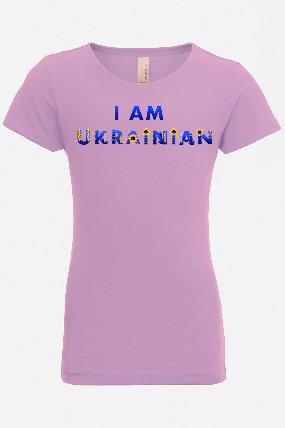 Girl's t-shirt "I AM UKRAINIAN"
