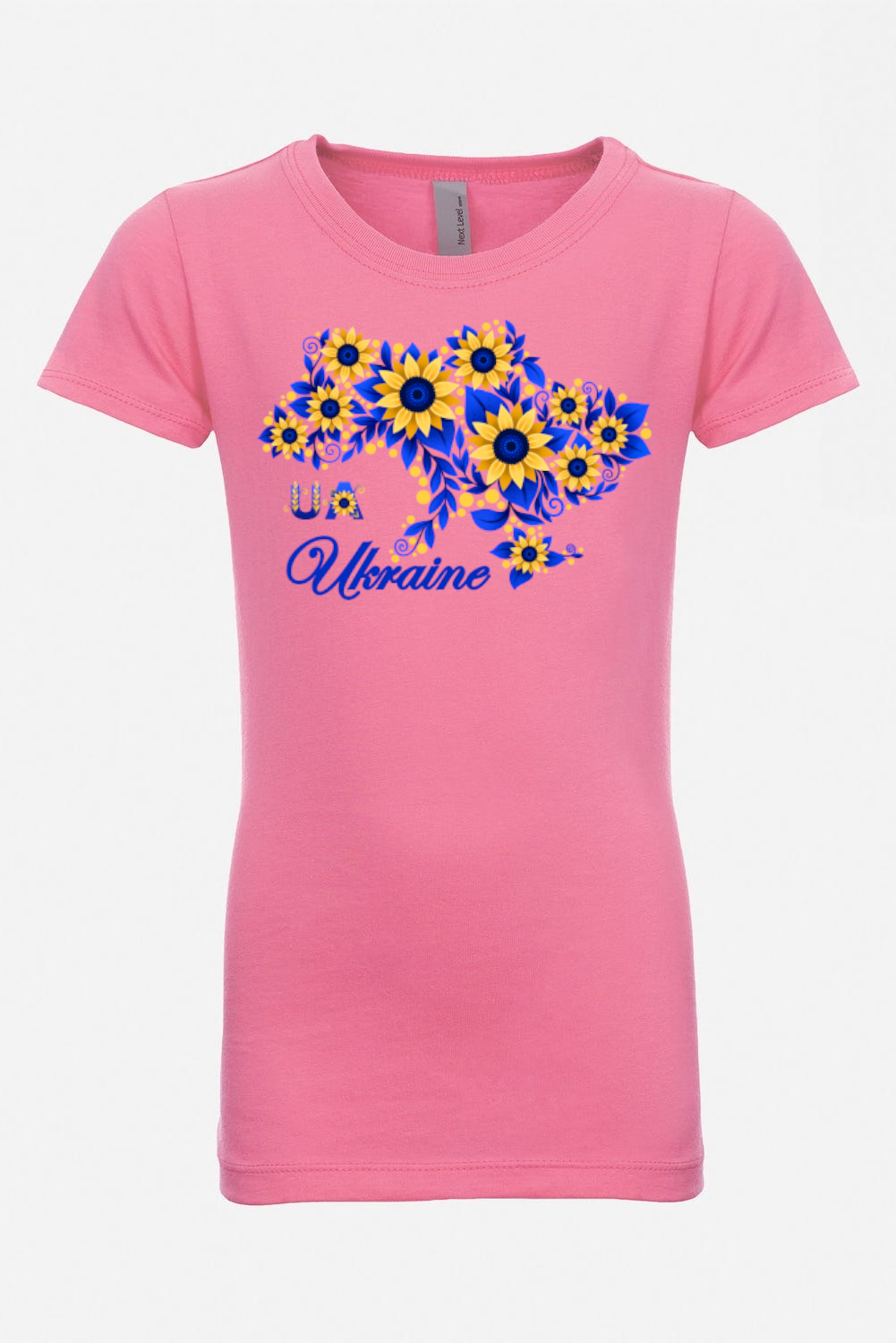 Girl's t-shirt "Sunflower Ukraine"