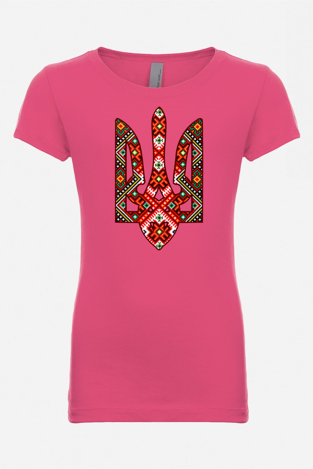Girl's t-shirt "Etno Tryzub"