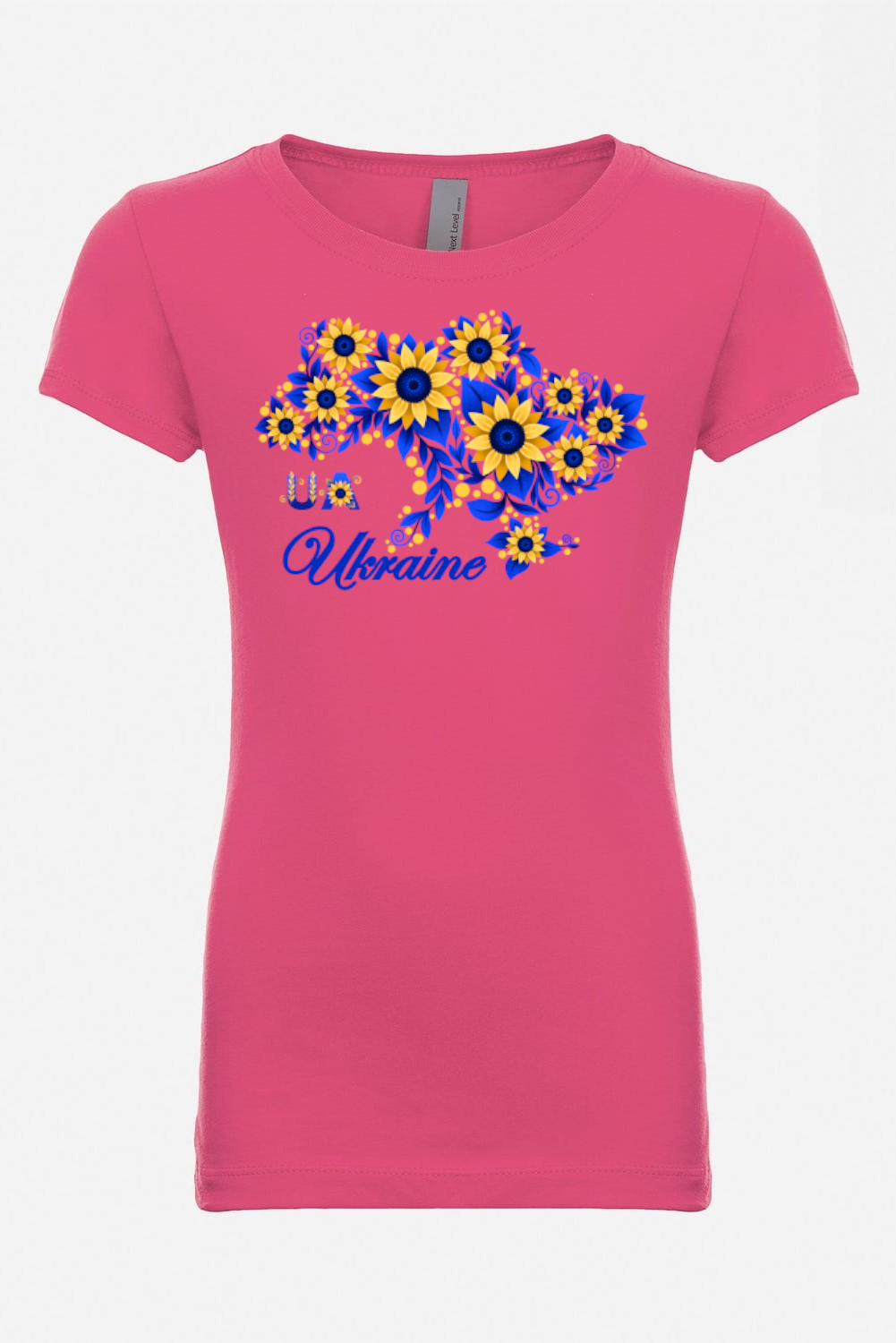 Girl's t-shirt "Sunflower Ukraine"