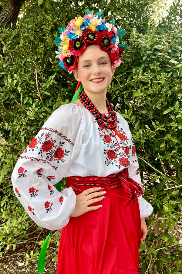 ukraine traditional dress Ukrainian Vyshyvanka Dress Set Women | National Embroidered Folk Costume