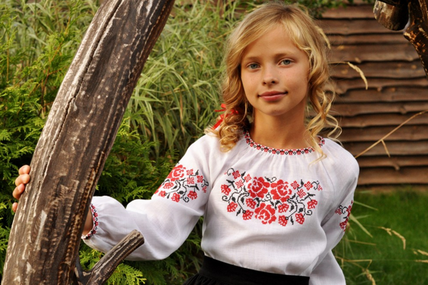 Ukrainian Girl's Vyshyvanka - Ukie Style