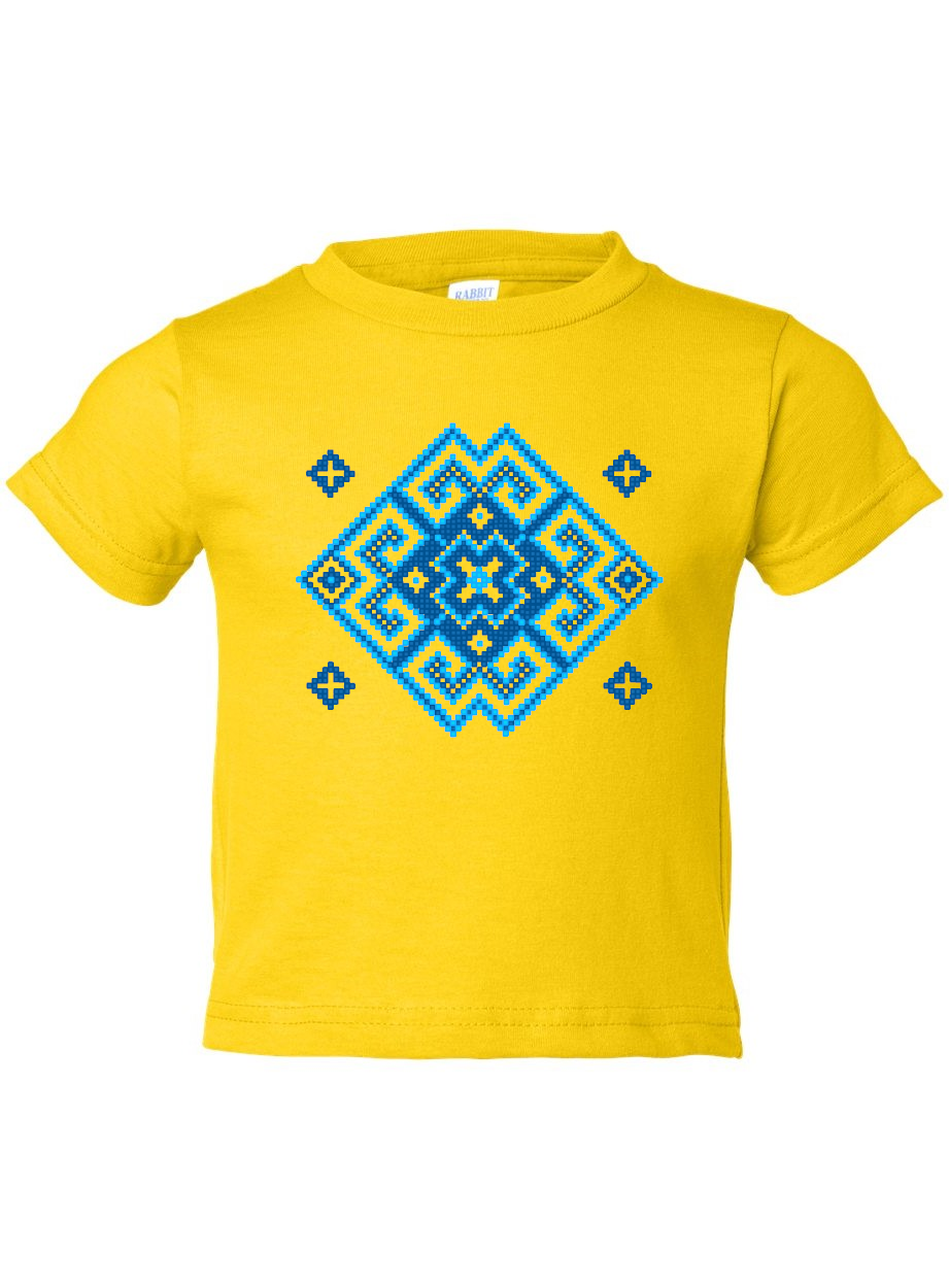 Toddler t-shirt "Vortex" blue