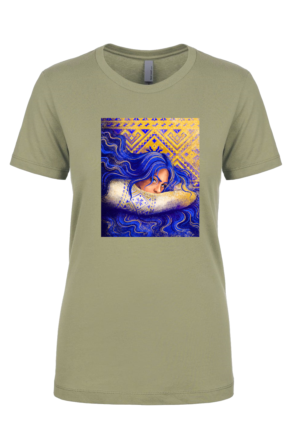 Female fit t-shirt "Nezlamna"