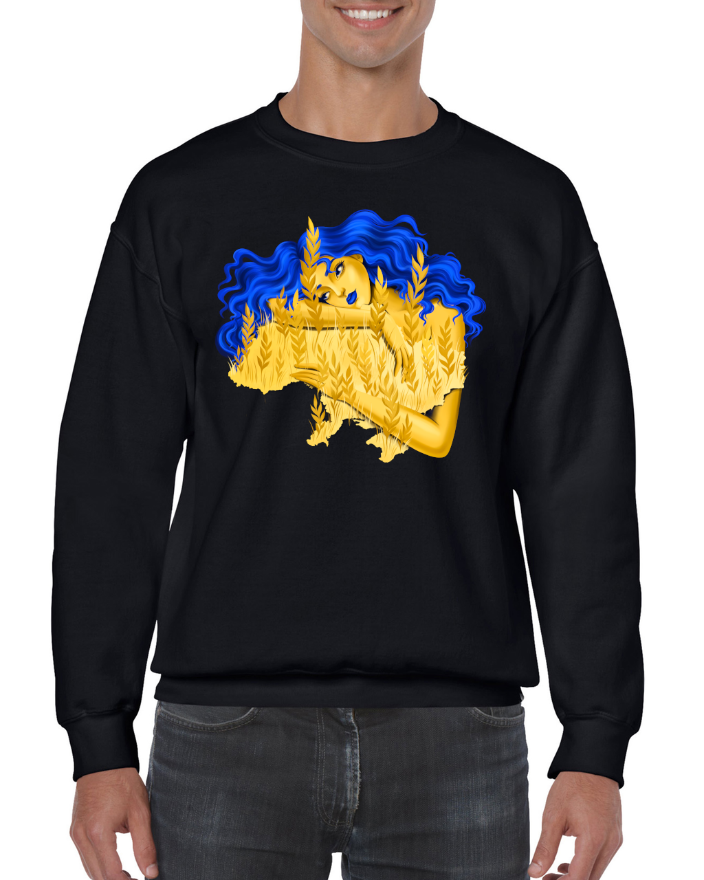 Adult unisex sweatshirt "Berehynia"