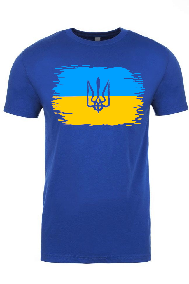Adult t-shirt "Ukrainian flag"