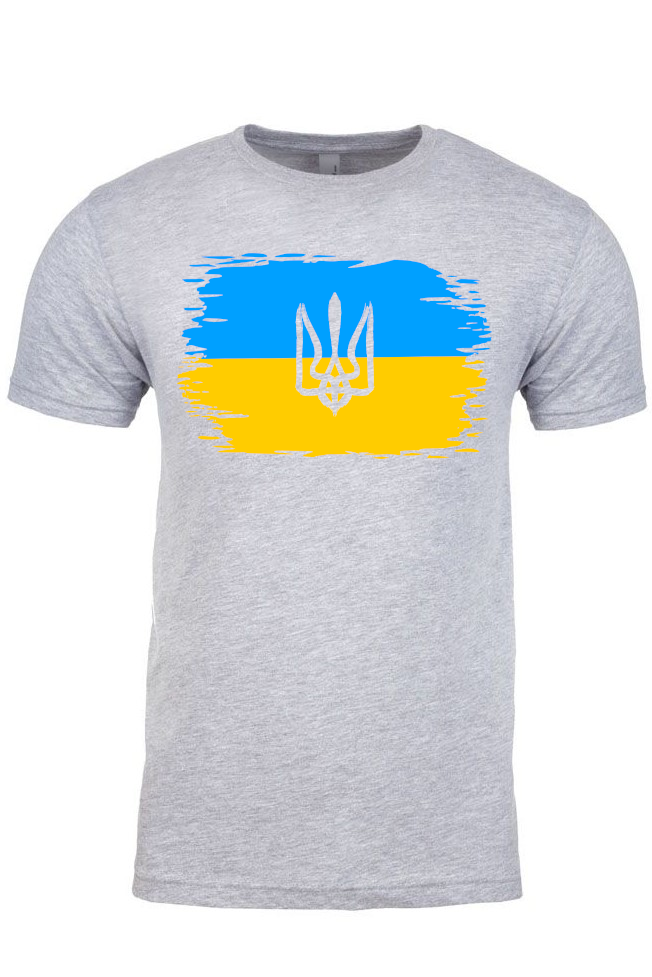 Adult t-shirt "Ukrainian flag"