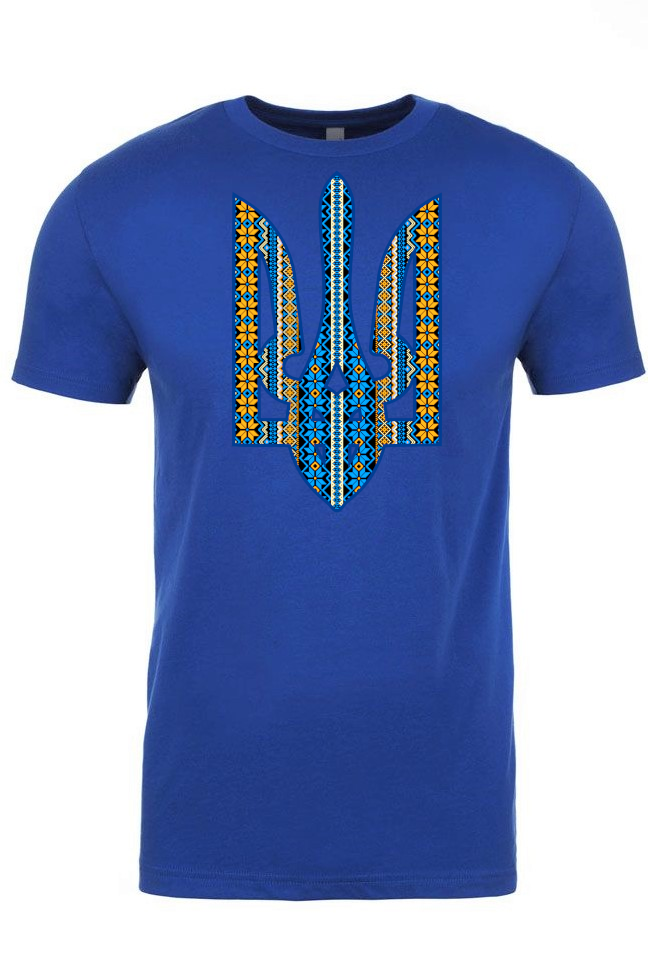 Adult t-shirt "Ornate Tryzub"