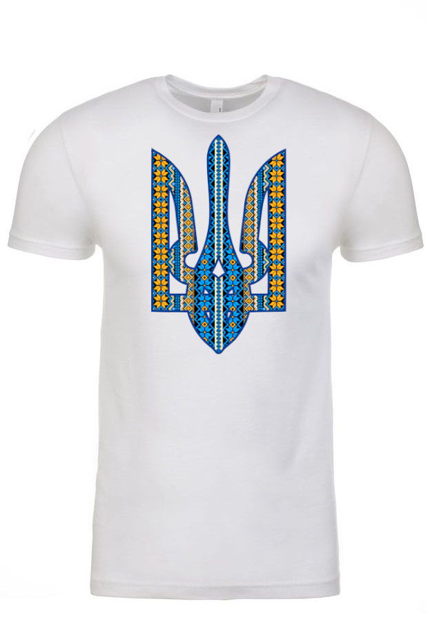 Adult t-shirt "Ornate Tryzub"