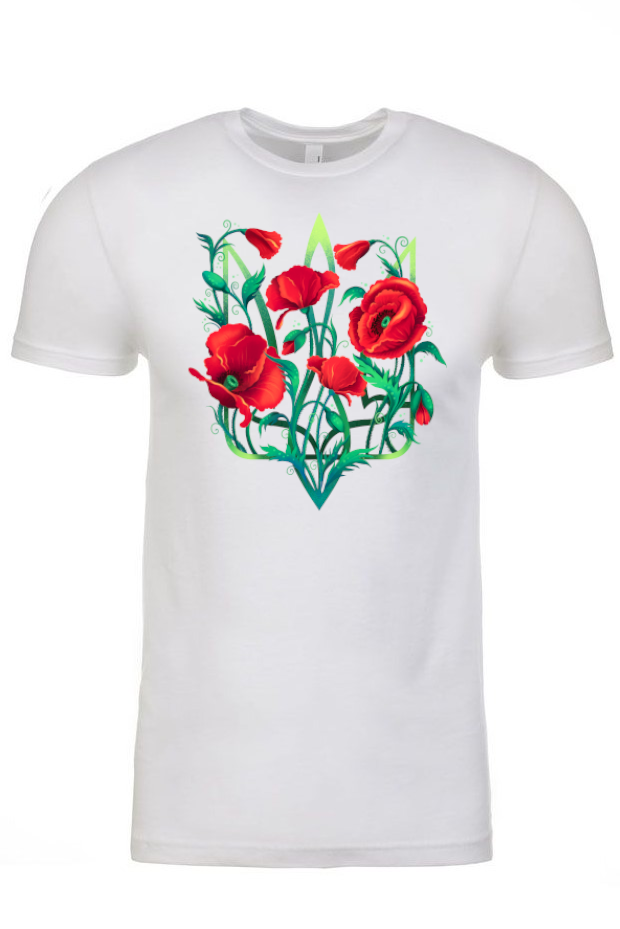 Adult t-shirt "Poppy Tryzub"