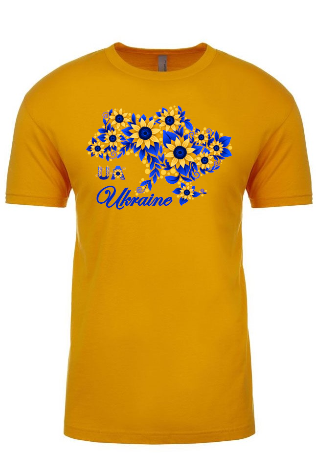 Adult t-shirt "Sunflower Ukraine"