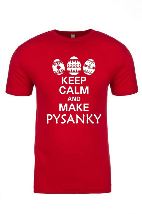 Adult t-shirt "Keep calm and make Pysanky"
