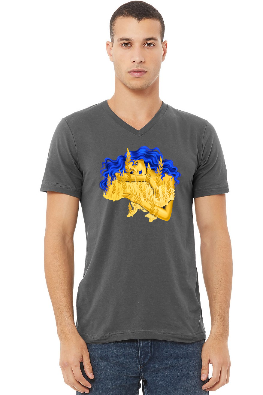 Adult v-neck t-shirt "Berehynia"