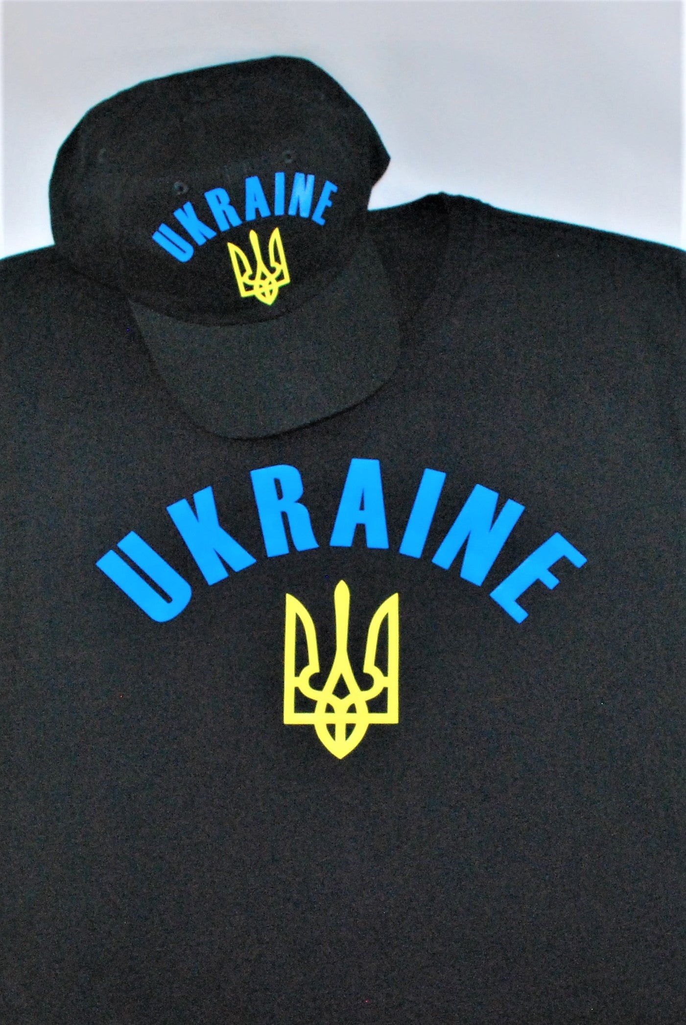 Women's t-shirt "Ukraine" black