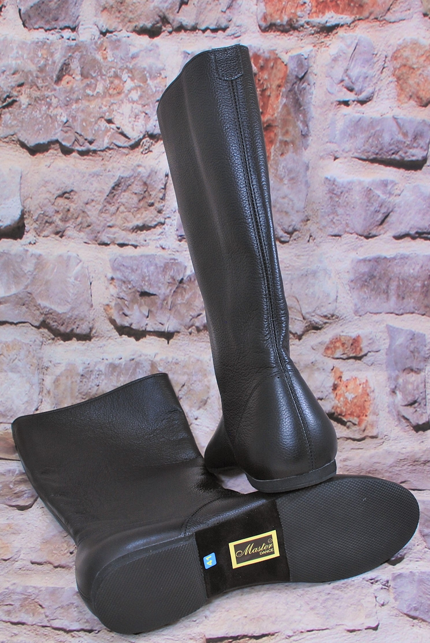 Ukrainian black dancing boots. Men's, boy's