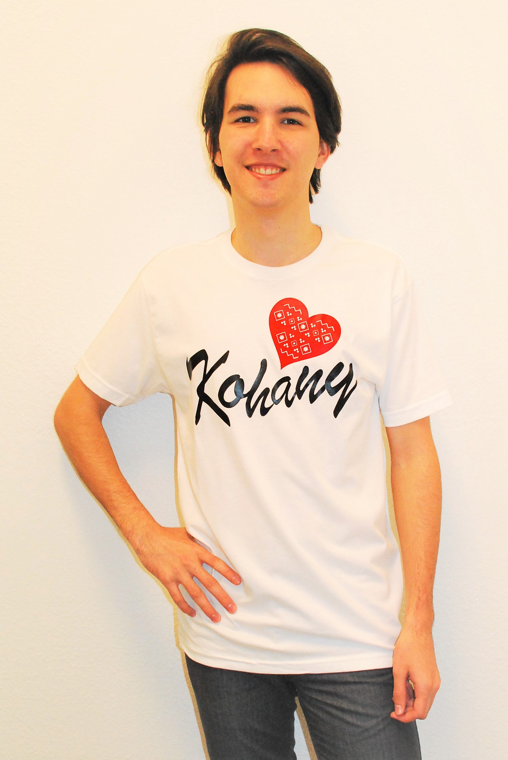 Men's tee shirt "Kohany" white
