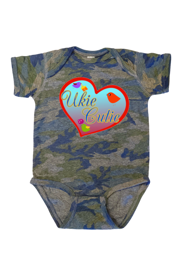 Infant onesie bodysuit "Ukie Cutie"