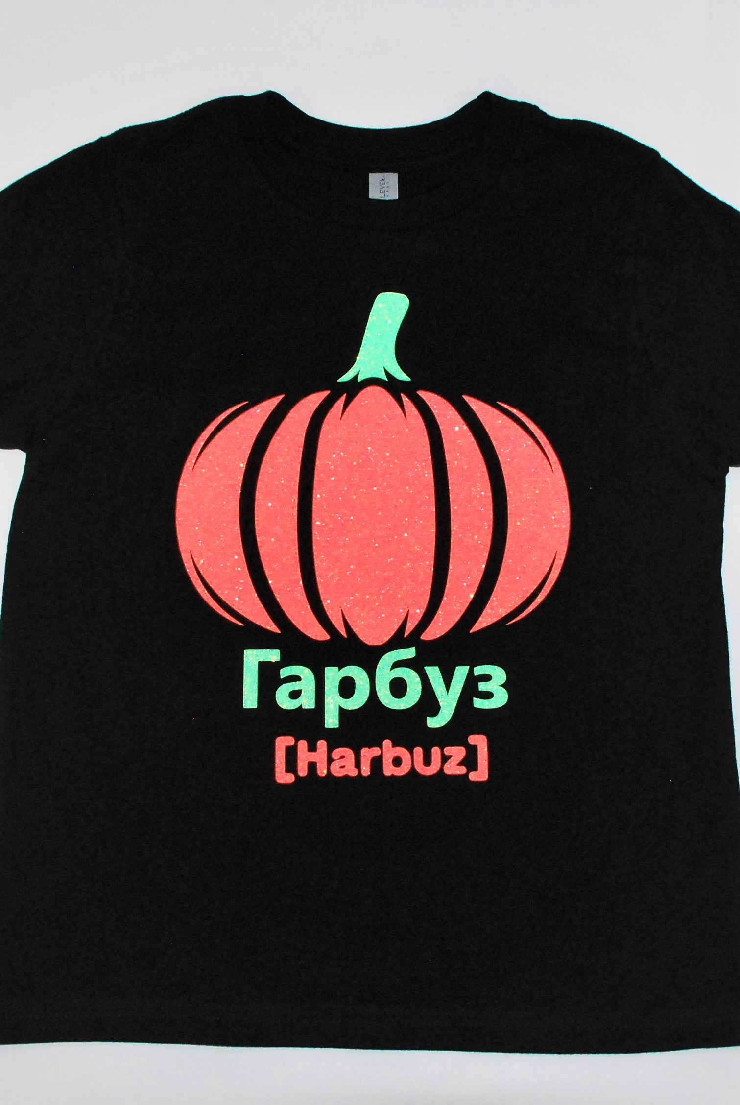 Kid's t-shirt "Harbuz" black