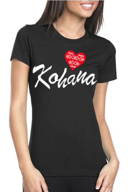 Female fit t-shirt "Kohana"