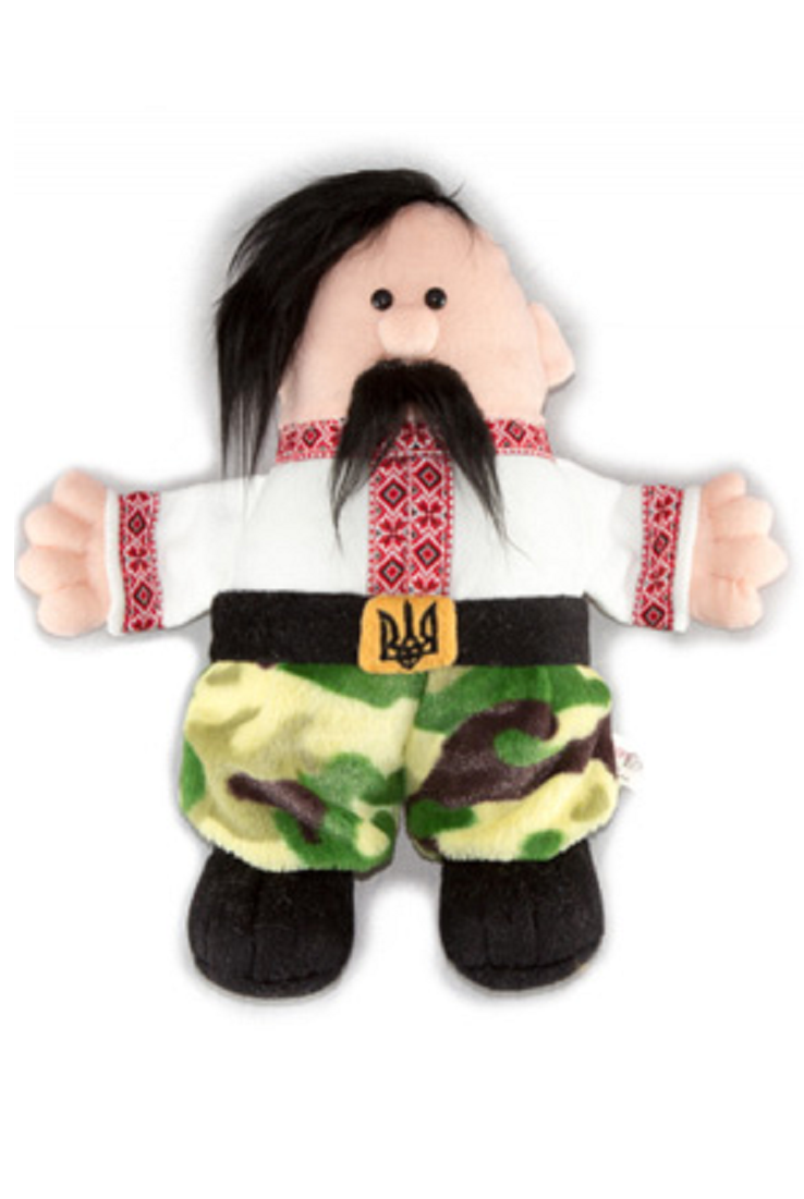 Ukrainian soft plush toy "Kozak"