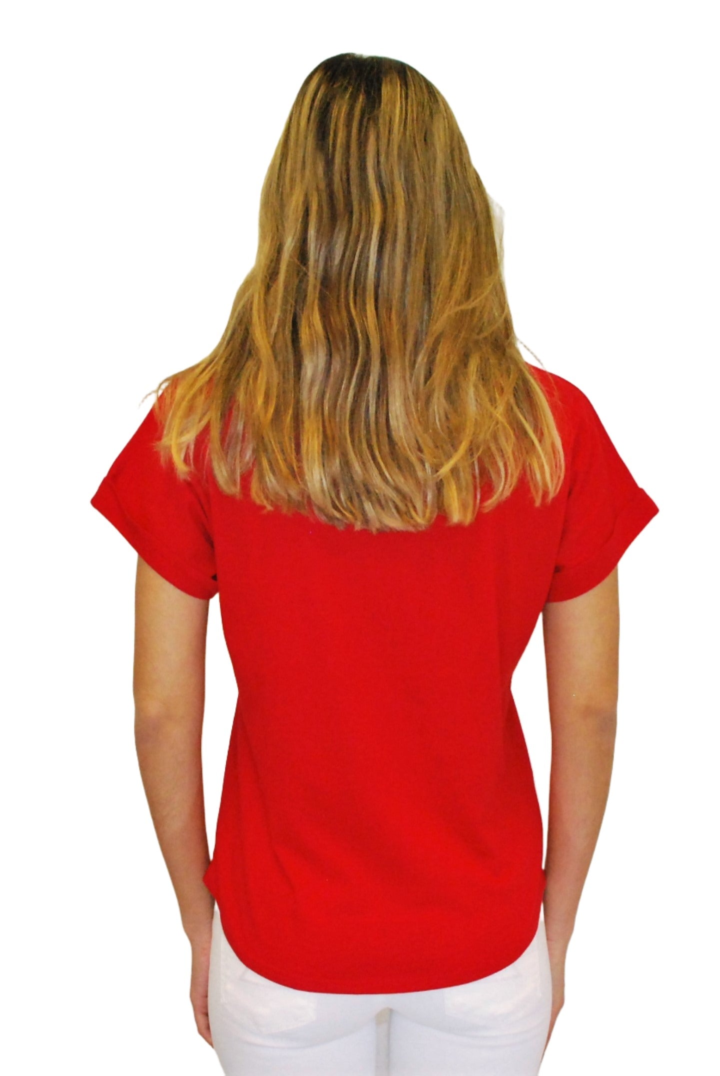 Ladies' Dolman shirt "Krasa" red