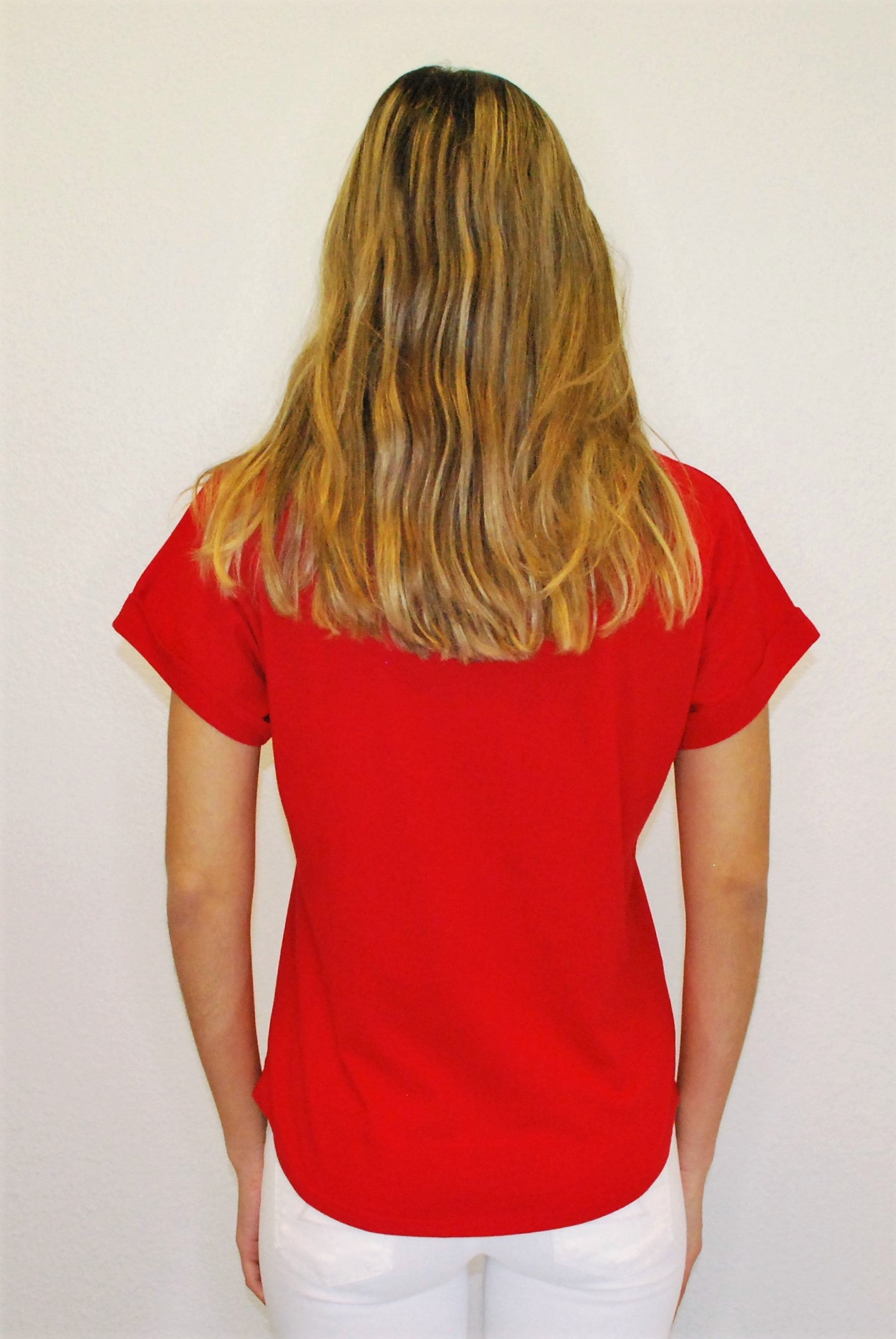 Ladies' Dolman shirt "Krasa" red