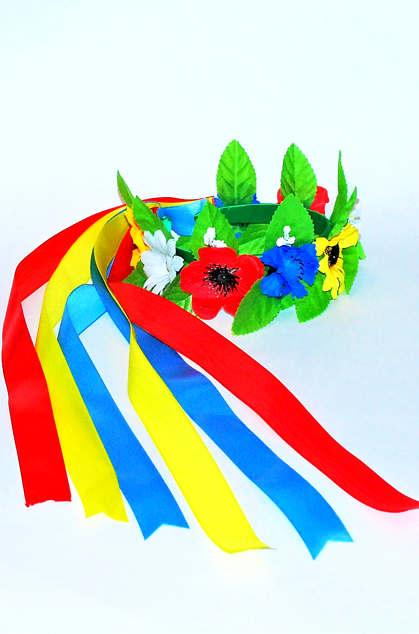 Headband "Vinok" with ribbons
