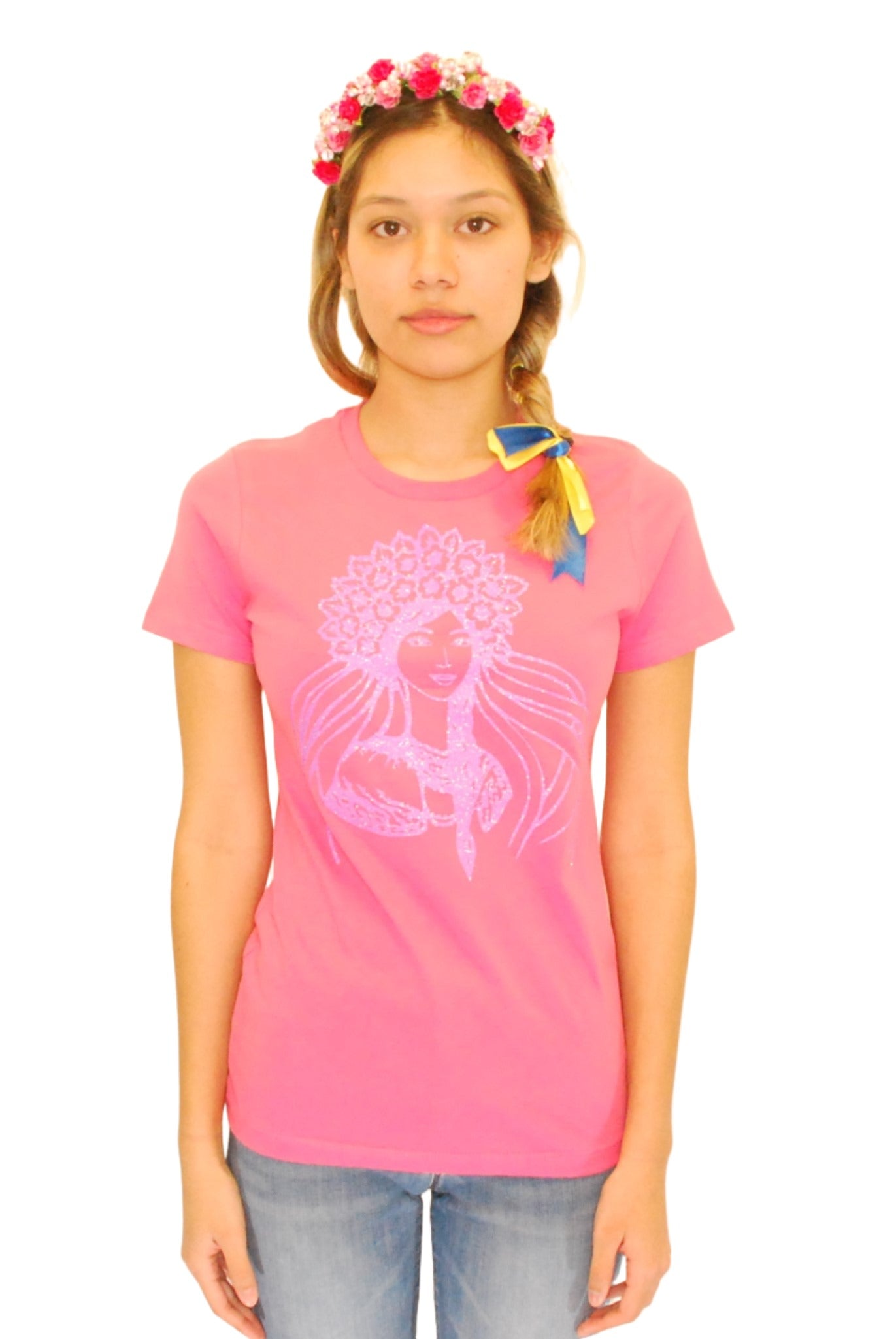 Women's t-shirt "Krasa" pink