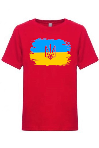 Kid's t-shirt "Ukrainian Flag"