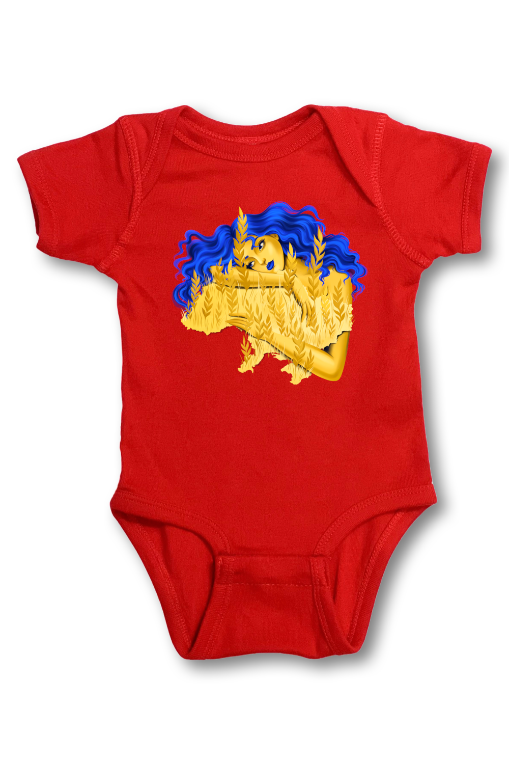 Infant onesie bodysuit "Berehynia"