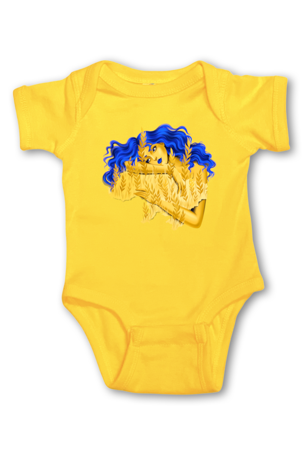 Infant onesie bodysuit "Berehynia"
