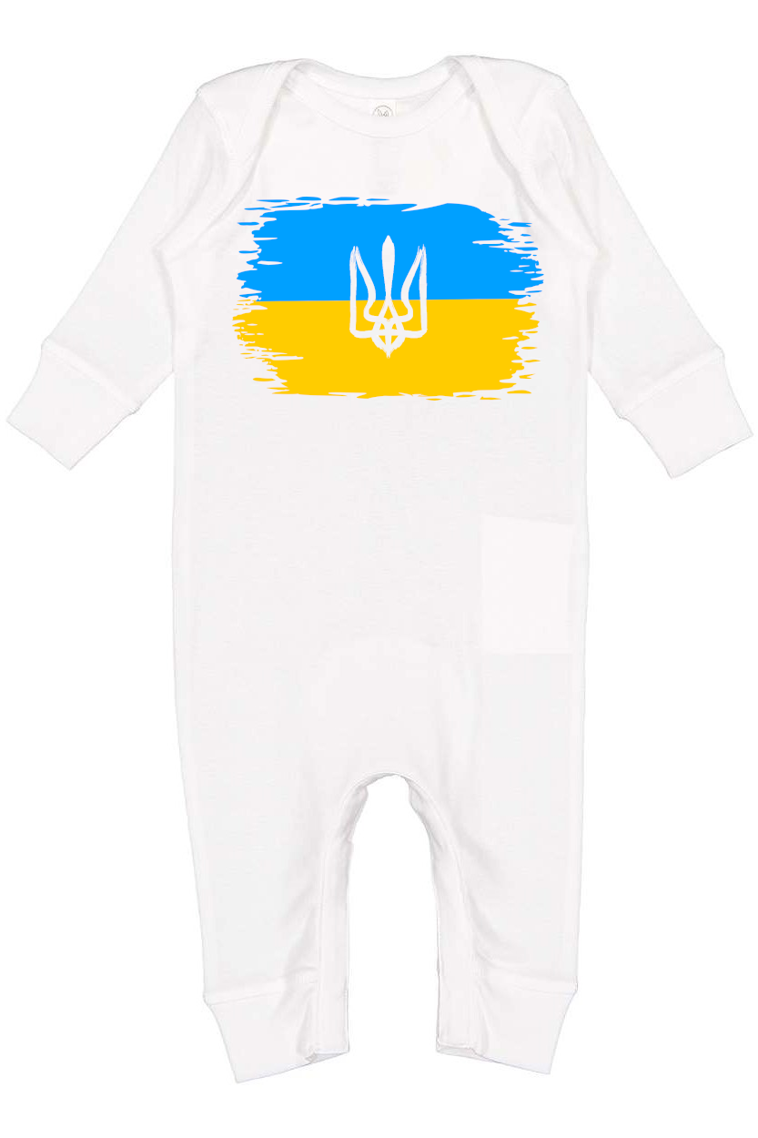 Baby Onesie bodysuit "Ukrainian Flag"