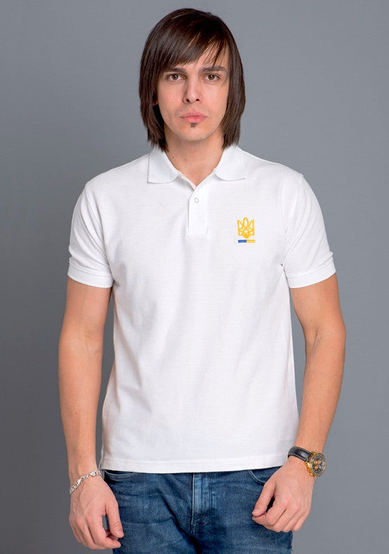 Men's polo shirt "Tryzub"