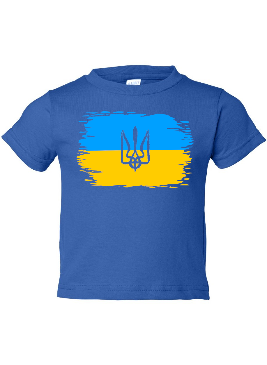 Toddler t-shirt "Ukrainian Flag"