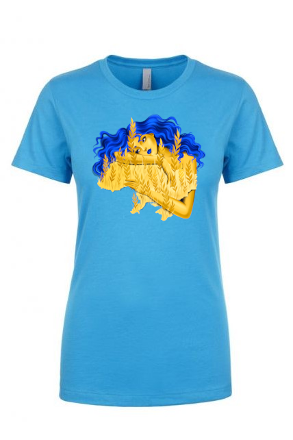Female fit t-shirt "Berehynia"