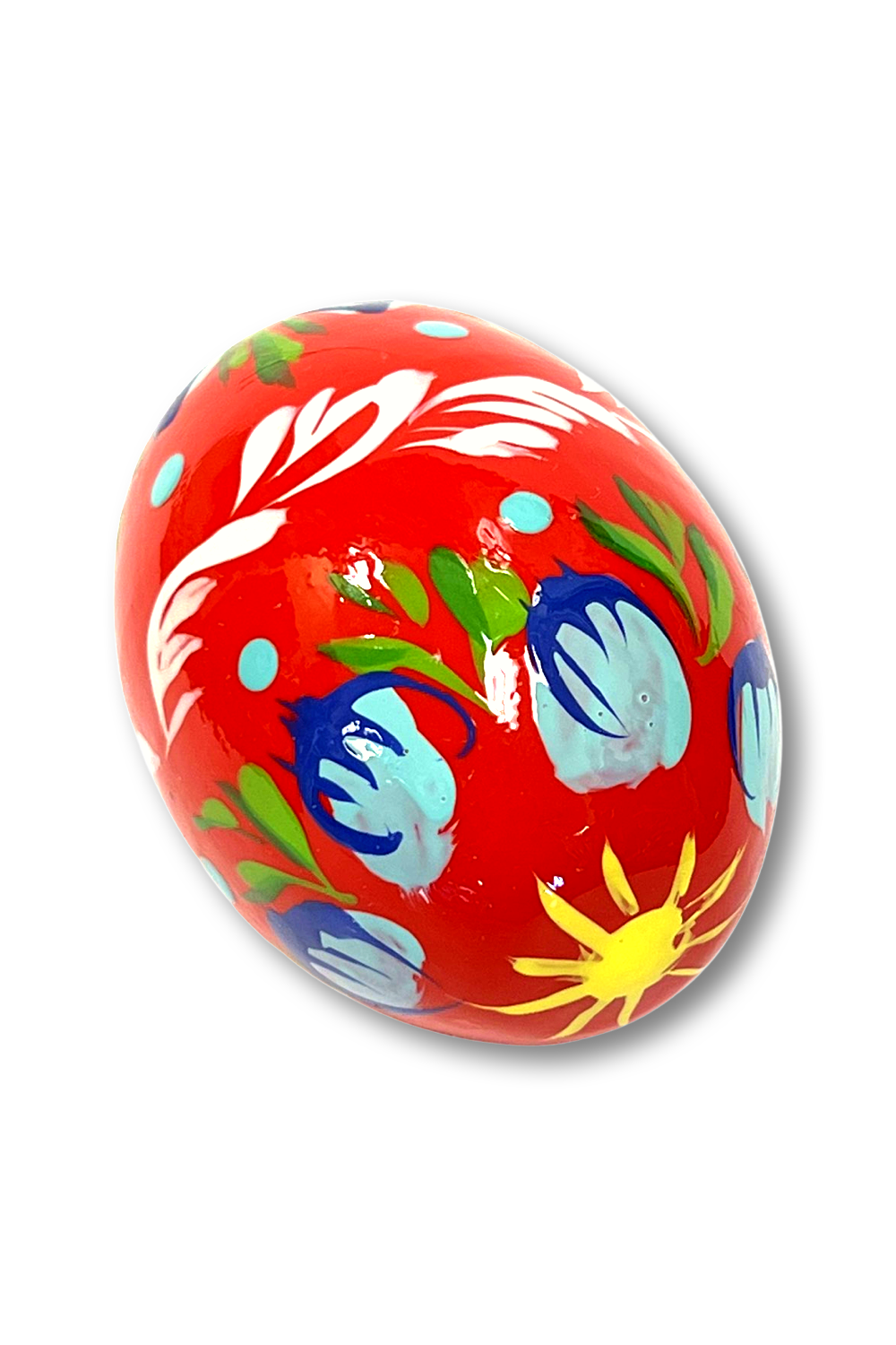 Ukrainian hand-made wood Easter egg "Pysanka" Yavoriv